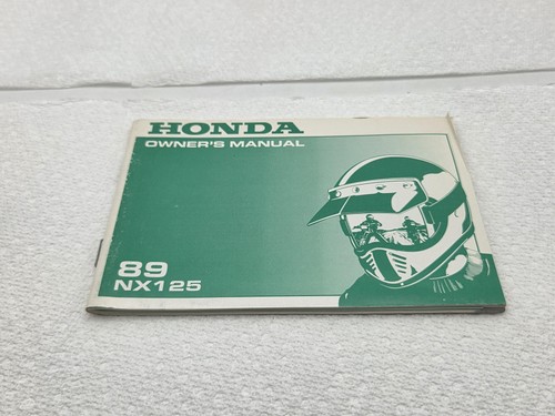 1989 honda nx125 - 1989,