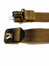 Jugulaire de casque lourd Mod USM1 Américain WW2, couleur (od3). 1944 Original.