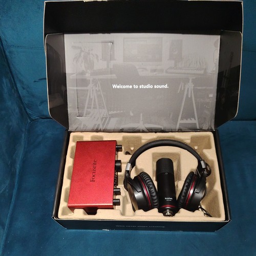 Pack studio focusrite scarlett - focusrite,