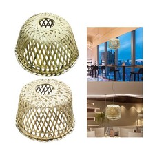 Abat-jour suspendu en bambou