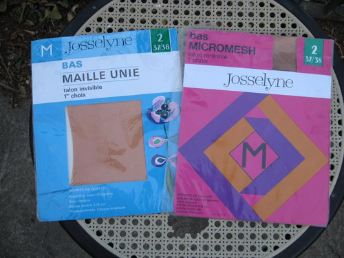 Bas nylon vintage années - nylon, 60
