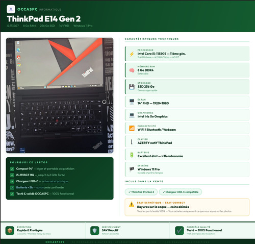 Lenovo thinkpad e14 gen - lenovo,
