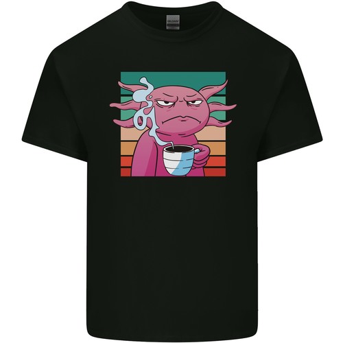 Axolotl grinçant avec café - grinçant,