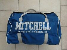 RARE ancien sac pêche vintage marque  MITCHELL  forme "polochon"