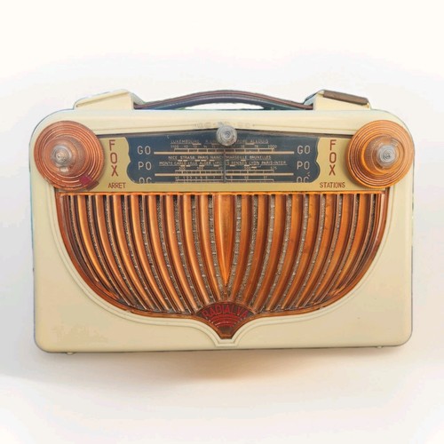 Radio vintage radialva fox - radio,