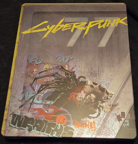 Cyberpunk 2077 steelbook - cyberpunk,