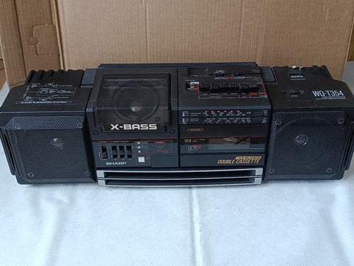 Boombox ghetto blaster sharp - blaster,