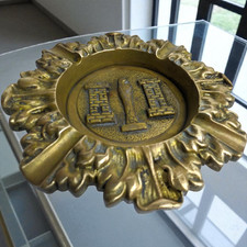 Cendrier vintage bronze