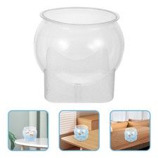  Aquarium de table : vase transparent pour poissons, jardinière ronde peu