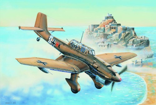 Trumpeter junkers 87r stuka - trumpeter,