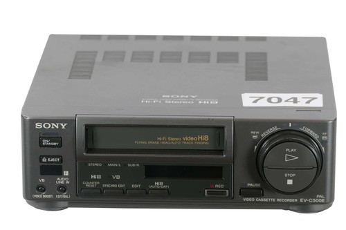 Sony c500e hi8 - sony,