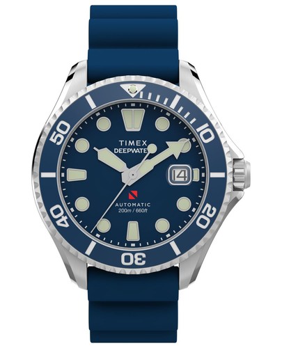 Timex montre bleu - bleu, analogique