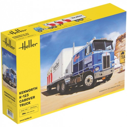 Heller kenworth 123 cabover - heller, k-123