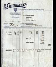 PAU (64) FACTORY de BASQUES luxury "A. CAZENAVE" in 1955