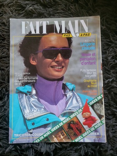 Revue magazine fait main pas - fait,