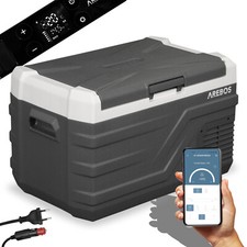 AREBOS Glacière à compresseur 26 litres | Glacière électrique avec commande APP