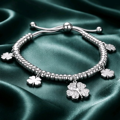 Femmes bracelet trèfle - bracelet,