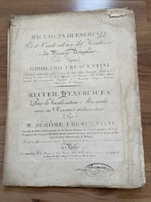 CRESCENTINI Jérôme, Raccolta