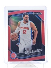 TOBIAS HARRIS 2024-25 PANINI PRIZM BLACK BASKETBALL RED PISTONS /299 Q4441
