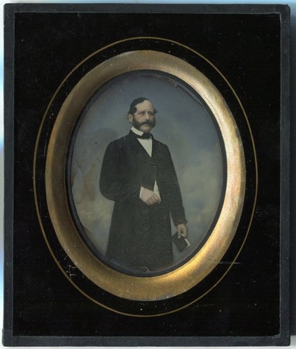 Daguerréotype rehaussé - daguerréotype,