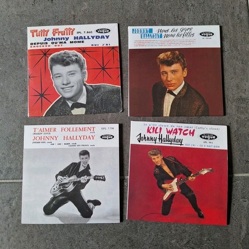 Johnny hallyday lot 17 - 4, ep