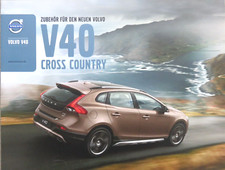 2012 Volvo V40 Cross Country Accessories Brochure Brochure, 8 Pages