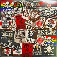 100 x St Pauli Ultras Stickers Aufkleber based on Sankt FCSP Flag Antifa Millern