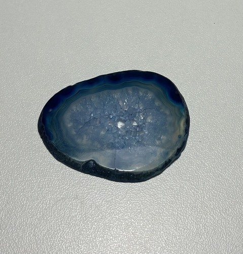 Pierre précieuse agathe bleue - précieuse,