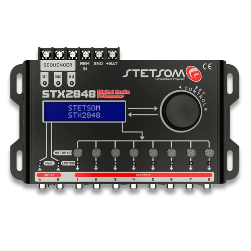 Stetsom stx2848 dsp crossover - stetsom,