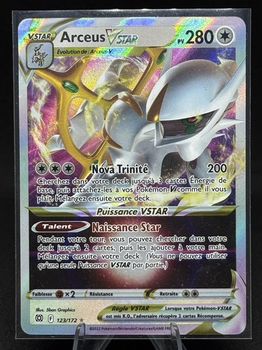 Carte pokémon arceus vstar - carte,