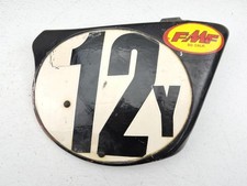 Original Side Cover Honda CR125M Elsinore Vintage Motocross - Small Crack 757
