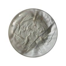 Coupe verre opalescent aux