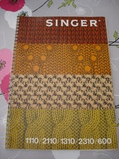 NOTICE MODE D'EMPLOI MACHINE à TRICOTER SINGER