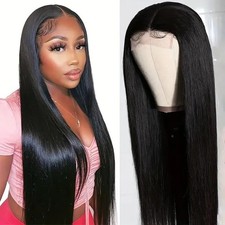 "26 Inch Lace Front Human Hair