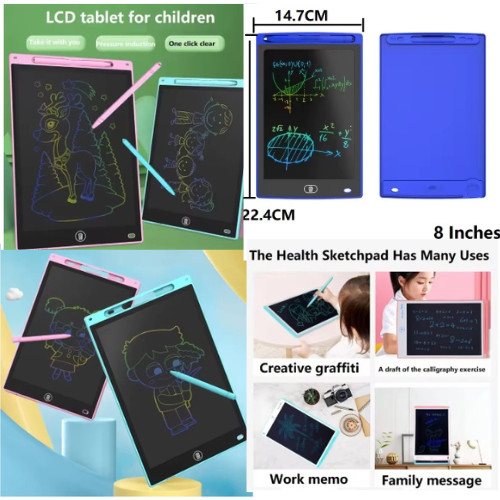 Tablette ecriture lcd 5 - tablette, 8,5