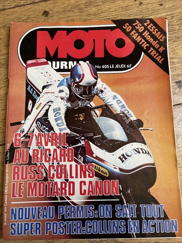 Moto journal 405 - journal, honda