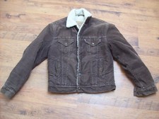 blouson velour marron sherpa