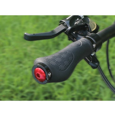 Embouts de barre de vélo en alliage d'aluminium avec design arrondi lisse pour