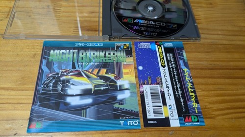 Night striker sega mega - sega, cd