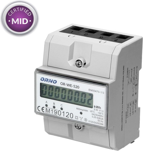 Compteur électrique orno - compteur,