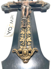 Ancien objet religieux crucifix religion Kreuz rare old religious Cross