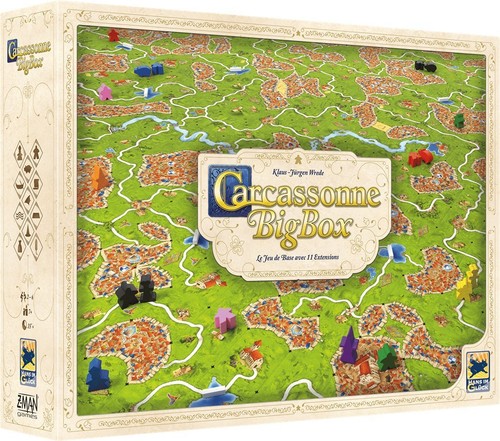 Carcassonne big box jeu - carcassonne,