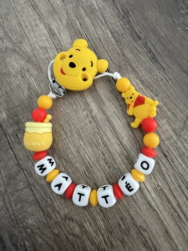Attache tétine winnie - tétine,