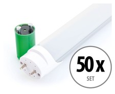 50x LED Tube Lumiere T8 1200mm