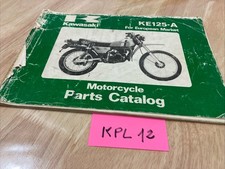 Kawasaki KE125 A7 parts list