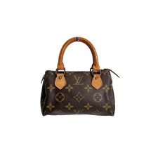 LOUIS VUITTON Monogram Mini speedy Other bag Monogram canvas Brown Women M41534