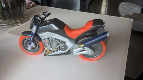 Moto action man motorbike - man, a