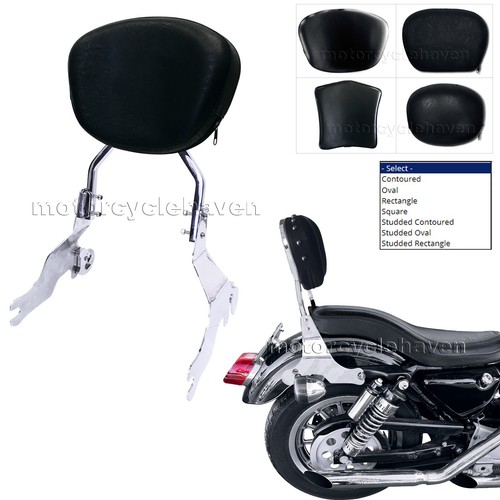 Passenger chrome backrest - chrome,