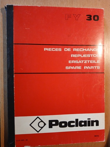 Poclain pneus fy30 - poclain, fy