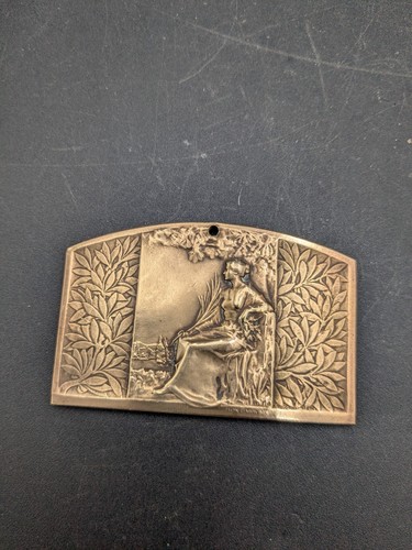 Art nouveau plaque - art,